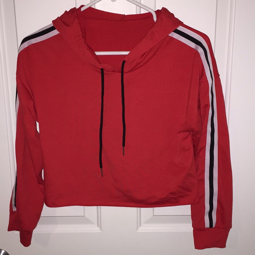 Cropped hoodie